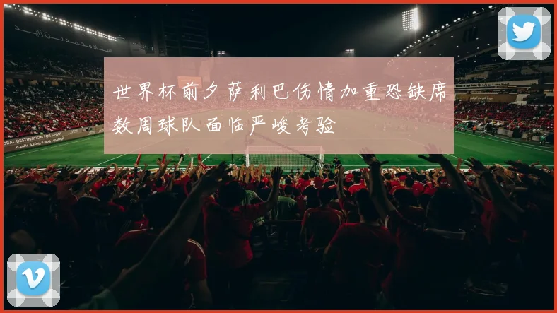 世界杯前夕萨利巴伤情加重恐缺席数周球队面临严峻考验